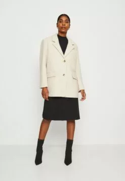 Selected Femme Slfsana- Kort Kåpe / Frakk - Sandshell