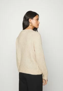 Selected Femme Slfmola O Neck - Strikkegenser - Birch -Selected Femme Butikk bb360f021acb45f0a3b9e5031293c16d