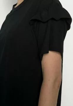 Selected Femme Slfrylie Florence Tee - T-Shirts Med Print - Black -Selected Femme Butikk bc7d1bacfcb14135b1f6948e57a479fb