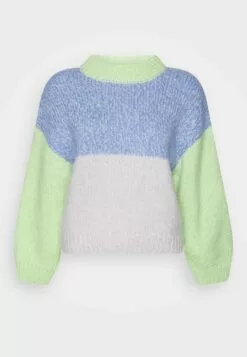 Selected Femme Slfwinnie O-Neck- Strikkegenser - Multi-Coloured