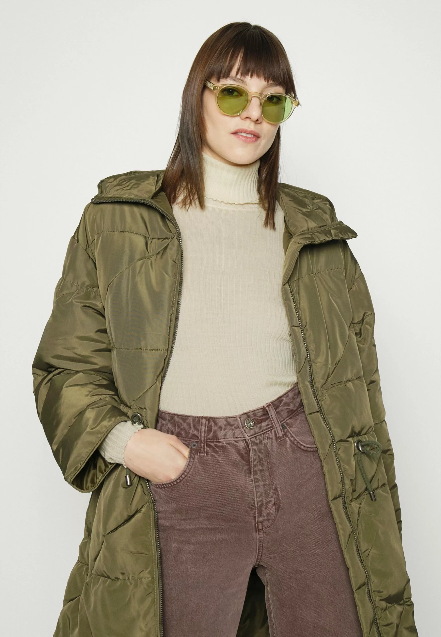 Selected Femme SlfcostinaRollneck- Strikkegenser - Birch 5 Selected Femme SlfcostinaRollneck- Strikkegenser - Birch - Bilde 5