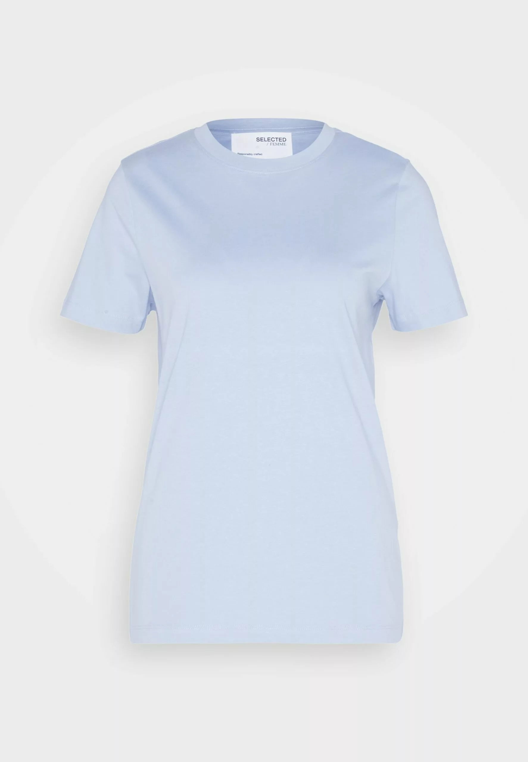 Selected Femme Slfmyessential Ss O-Neck Noos - T-Shirts - Blue Heron 5 Selected Femme Slfmyessential Ss O-Neck Noos - T-Shirts - Blue Heron - Bilde 5