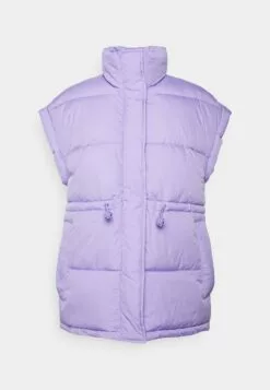Selected Femme Slfbianca Puffer- Vest - Violet Tulip -Selected Femme Butikk d35ceca2da17441884e47c16d4f9464f