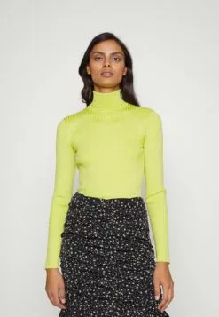 Selected Femme Slflydia Rollneck - Strikkegenser - Evening Primrose