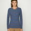 Selected Femme Slfanna Ls Crew Neck Str Noos - Strikkegenser - Ultramarine