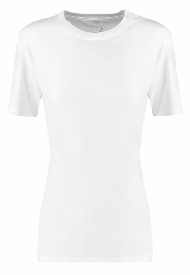 Selected Femme Slfmy Perfect Tee Box Cut - T-Shirts - Bright White 7 Selected Femme Slfmy Perfect Tee Box Cut - T-Shirts - Bright White - Bilde 7