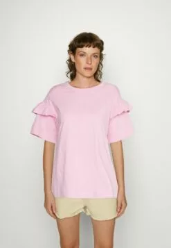 Selected Femme Slfrylie Florence Tee - T-Shirts Med Print - Sweet Lilac