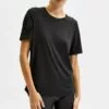 Selected Femme Slfstella Tee B Noos - T-Shirts - Black