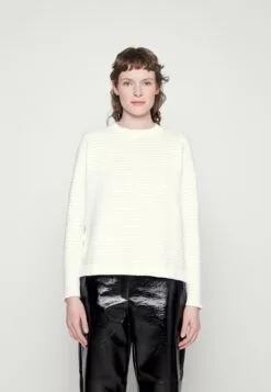 Selected Femme Slflaurina O Neck - Strikkegenser - Snow White