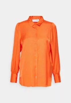 Selected Femme Slfalfa - Skjorte - Orangeade -Selected Femme Butikk e350d17d4492460d8ec4c01bcbae794d