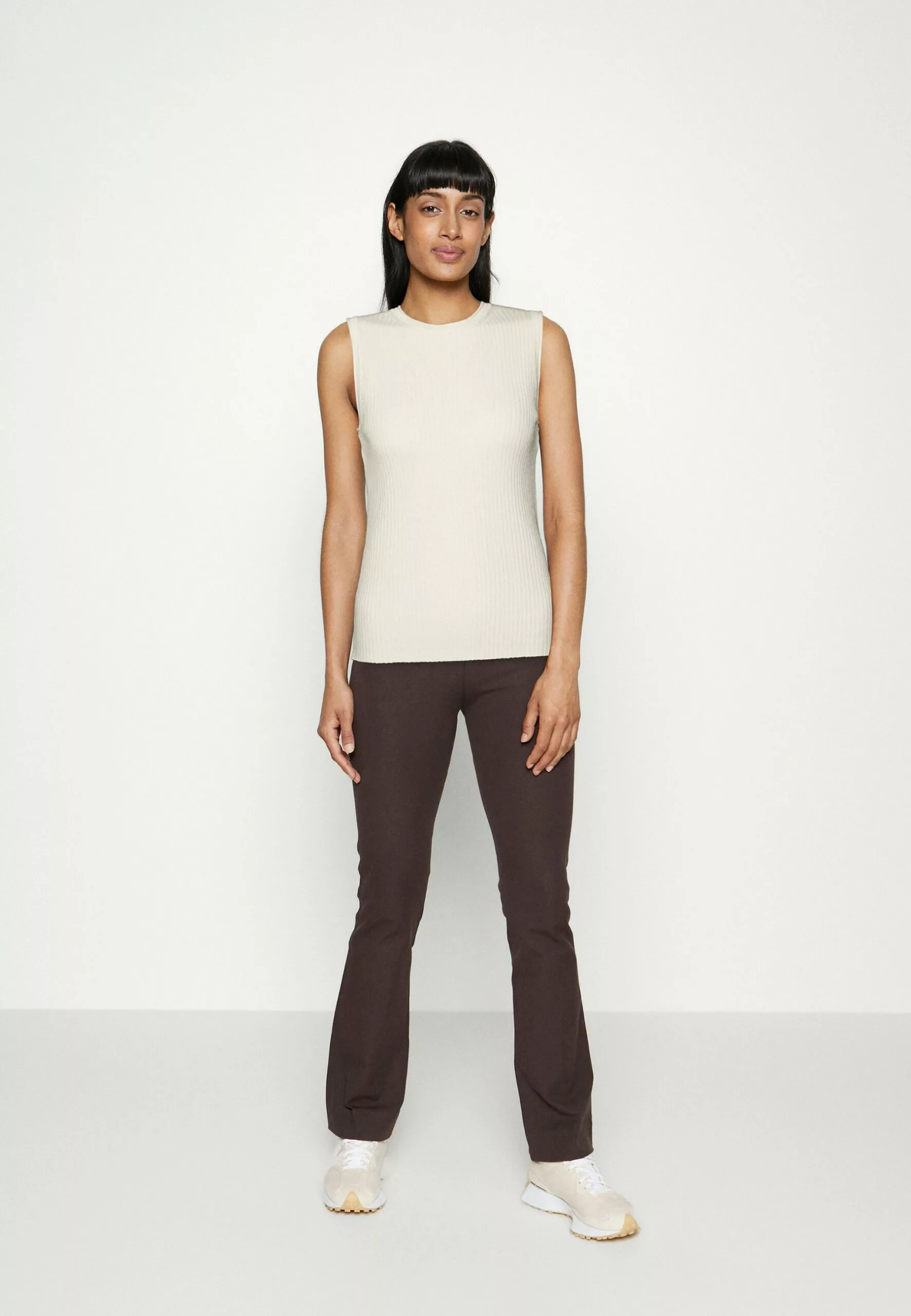 Selected Femme Slflydia O Neck - Topper - Birch 2 Selected Femme Slflydia O Neck - Topper - Birch - Bilde 2