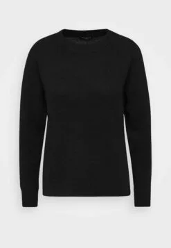Selected Femme Slflulu Ls O-Neck B - Strikkegenser - Black -Selected Femme Butikk e9ca55f41e9c40a9915fd69bf6d74f97
