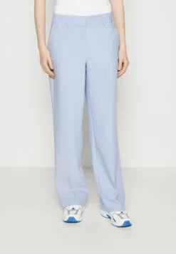 Front 26 Selected Femme SlfritaWide Pant - Bukse - Blue Heron