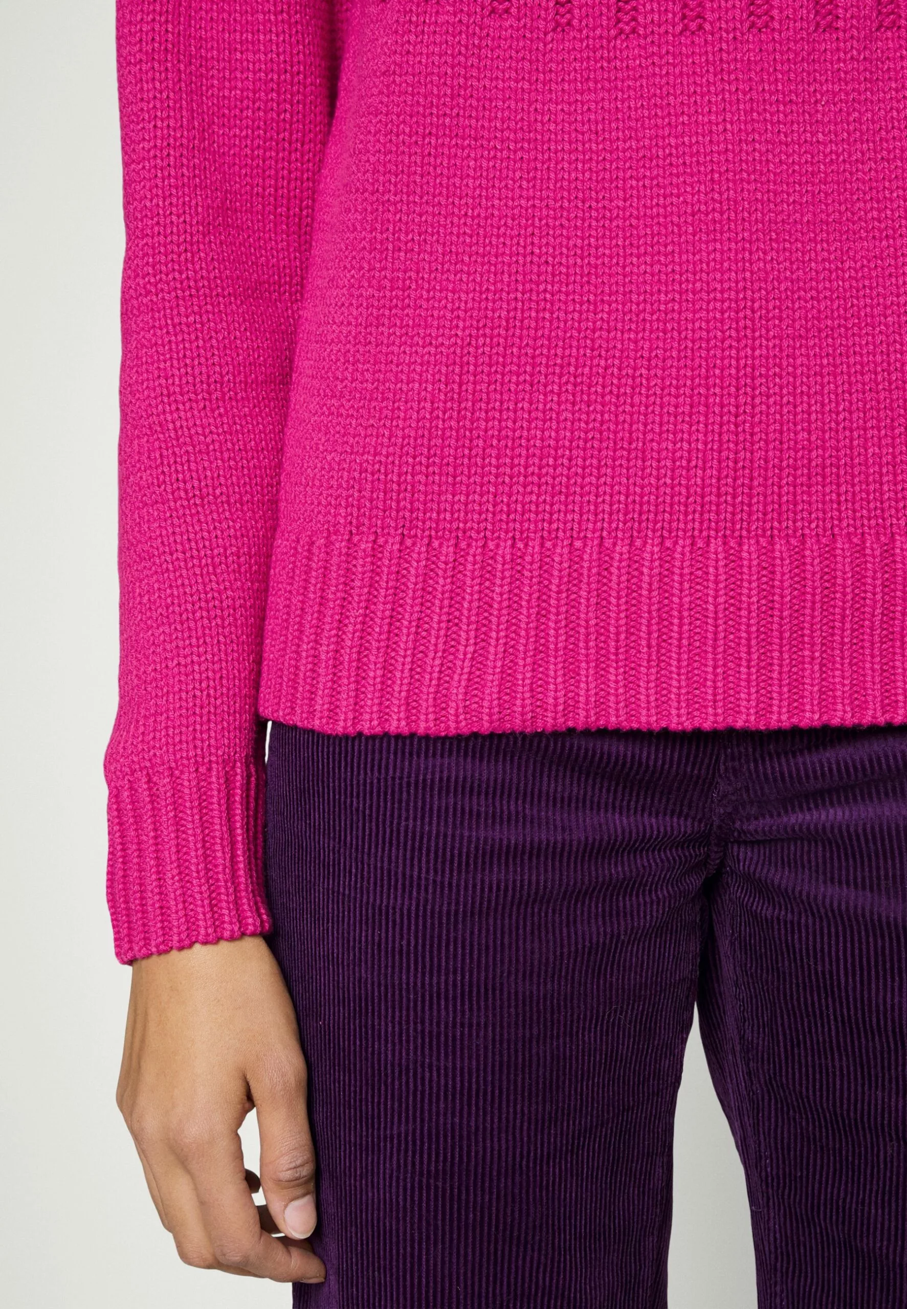 Selected Femme Slfnima Highneck Camp - Strikkegenser - Raspberry Rose 5 Selected Femme Slfnima Highneck Camp - Strikkegenser - Raspberry Rose - Bilde 5