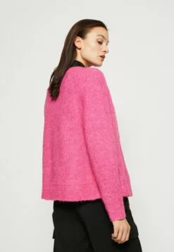Selected Femme Slflulu LsNoos - Cardigan - Fuchsia Purple -Selected Femme Butikk f181ca0820e748e590b17340ba1e2083