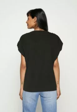 Selected Femme Slfadeline Gathered Tee - T-Shirts - Black 8 Selected Femme Slfadeline Gathered Tee - T-Shirts - Black -Selected Femme Butikk fc6d76620a8e4408bd95862b0fb96a27